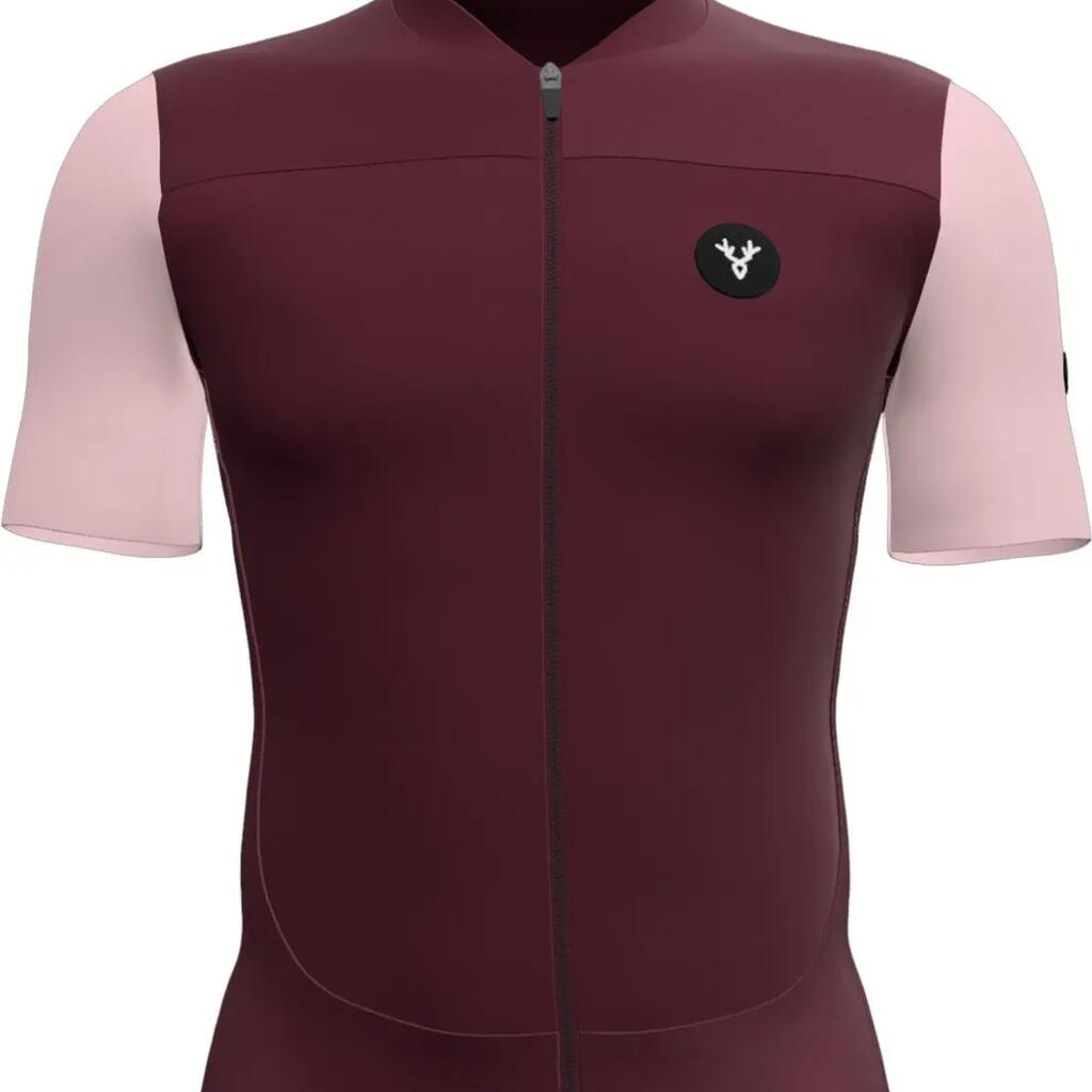 LeBram Ventoux Uni Short Sleeves Jersey Framboise