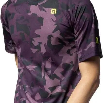Maillot Manches Courtes Alé Corner Violet