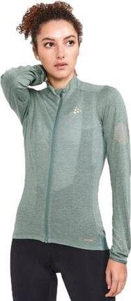 Maillot Manches Longues Craft Core Bike Essence Femme Vert
