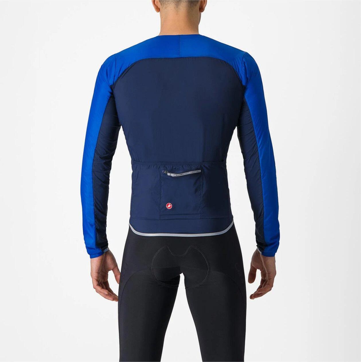 Veste Manches Longues Castelli Fly Jack-Sey Bleu 2/5