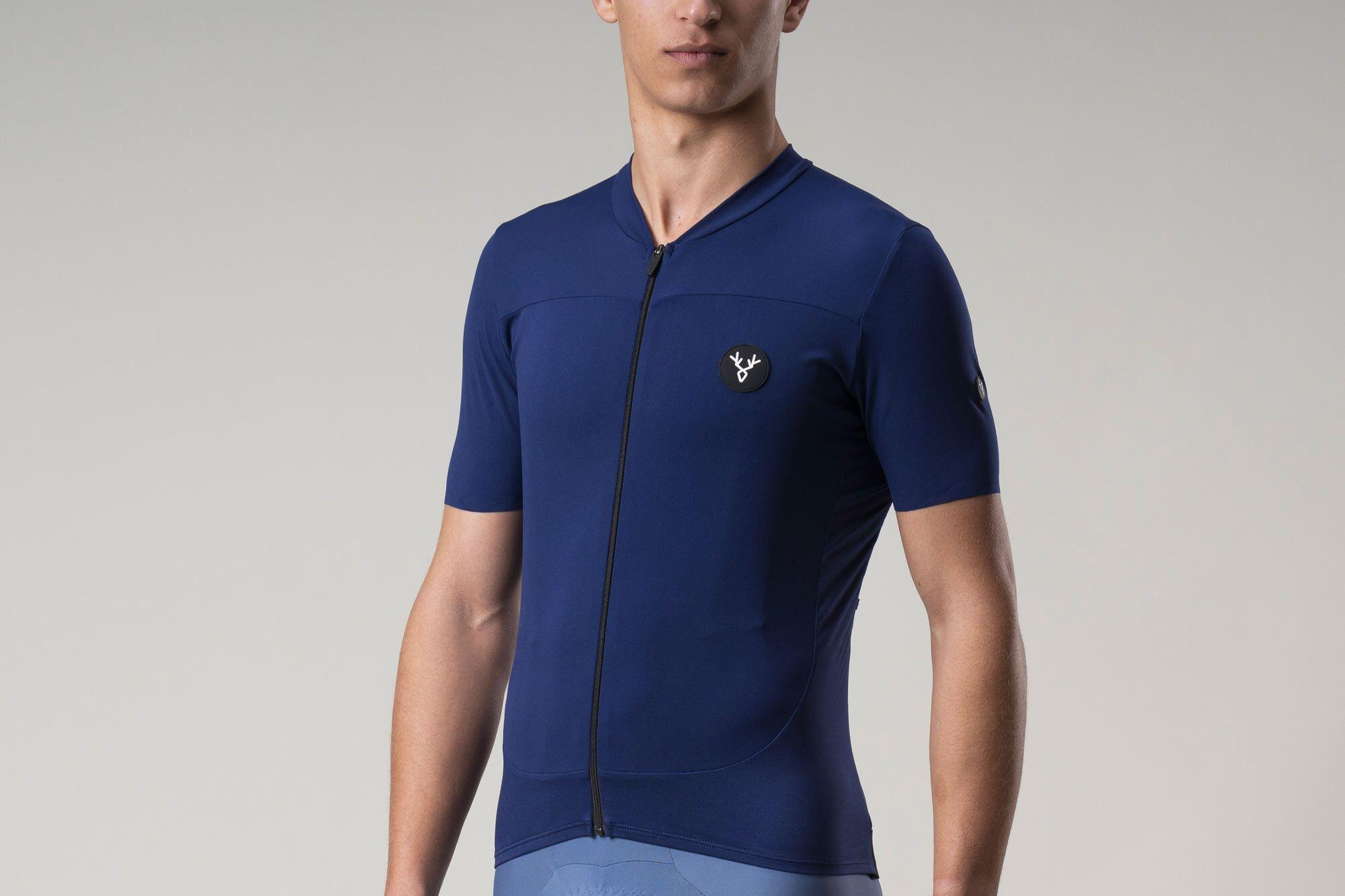 Maillot de manga corta LeBram Ventoux Azul Marino 2/7