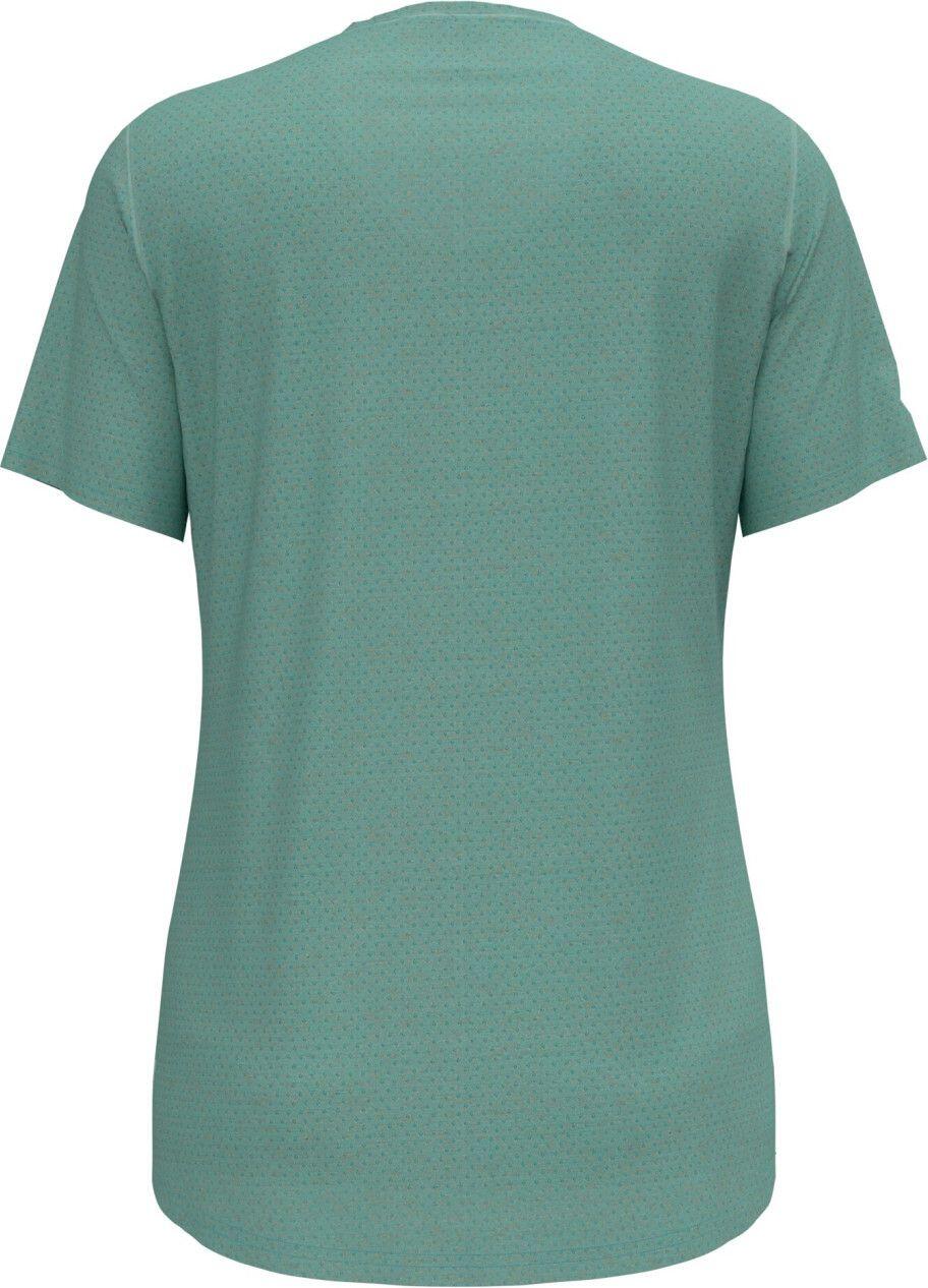 Odlo Active 365 Linencool Damestrui met Korte Mouwen Blauw 2/4