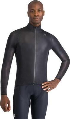 Sportful aqua light jas met lange mouwen zwart