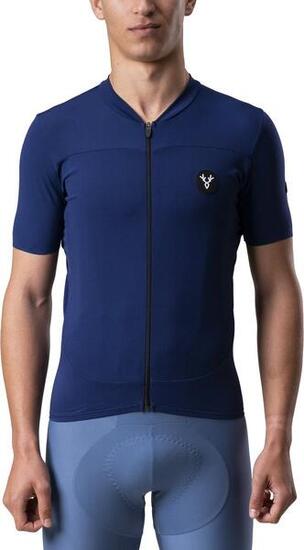 Kurzarm Trikot LeBram Ventoux Bleu Marine