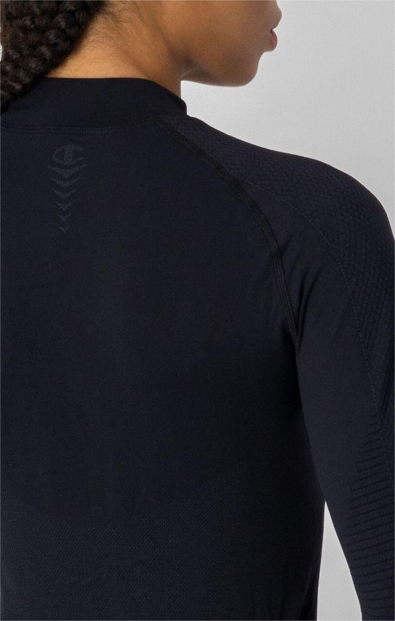 Baselayer Manches Longues Femme Champion Thermique Seamless Noir 5/5
