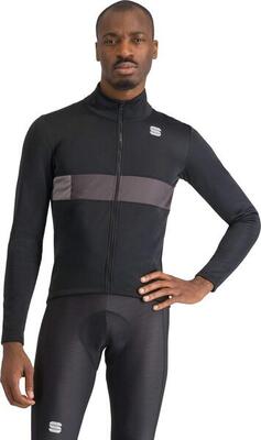 Heren sportful neo 2 softshell long sleeve jas zwart