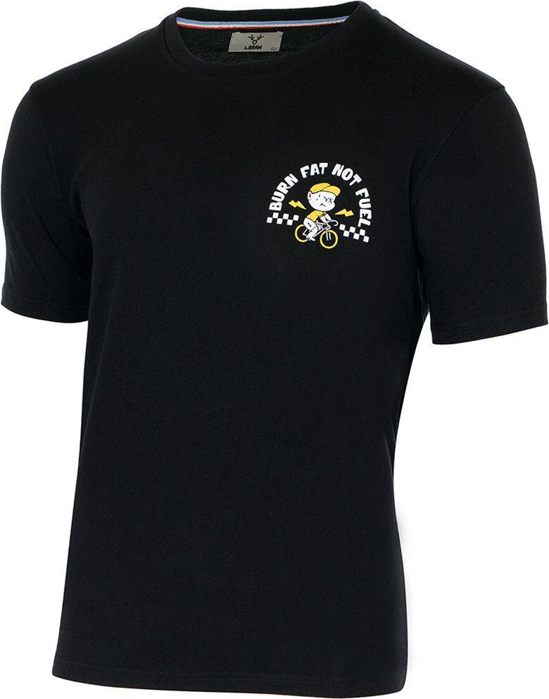 T-Shirt LeBram Burn Fat Not Fuel Noir 2/6