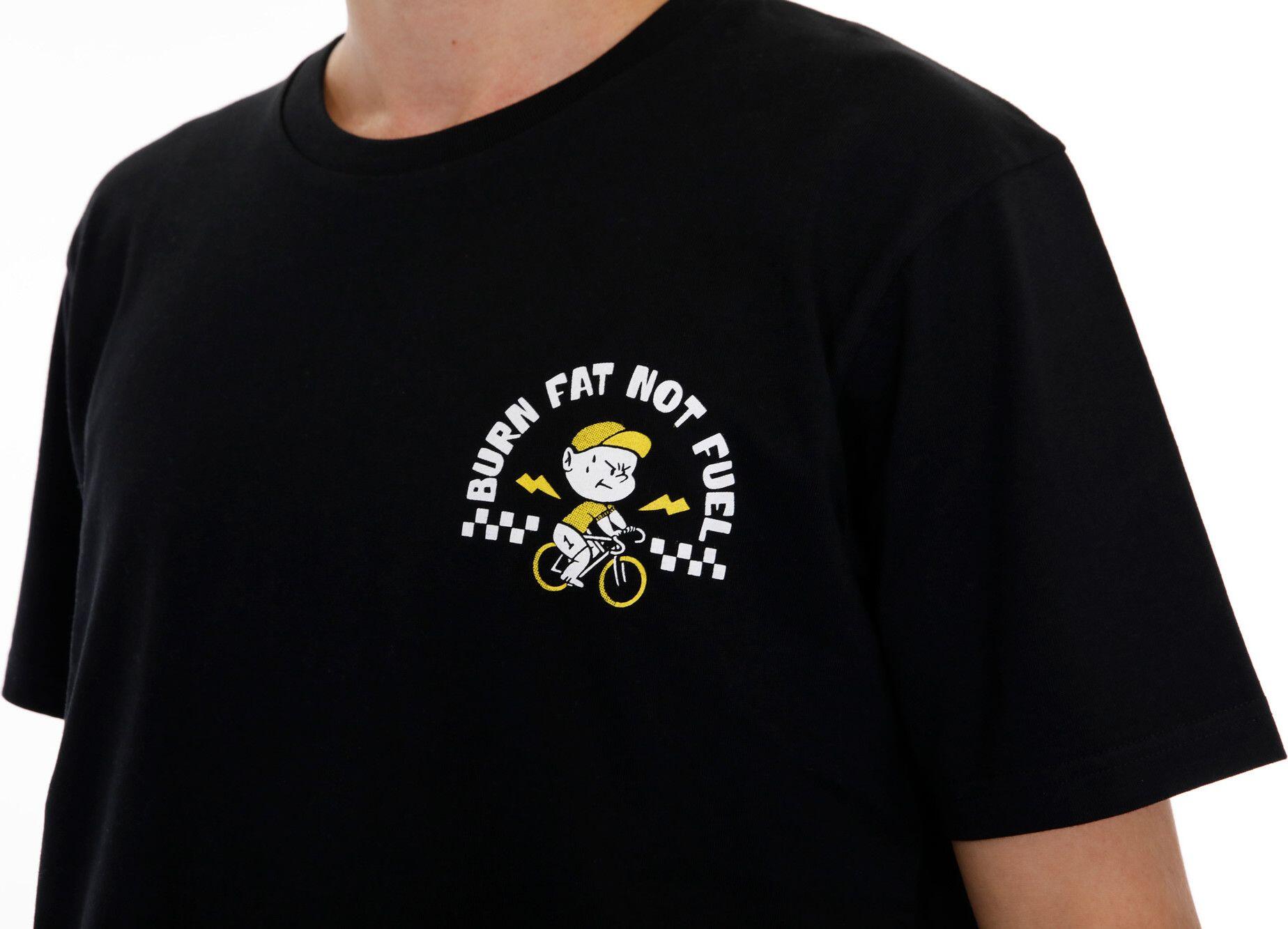T-Shirt LeBram Burn Fat Not Fuel Noir 5/6