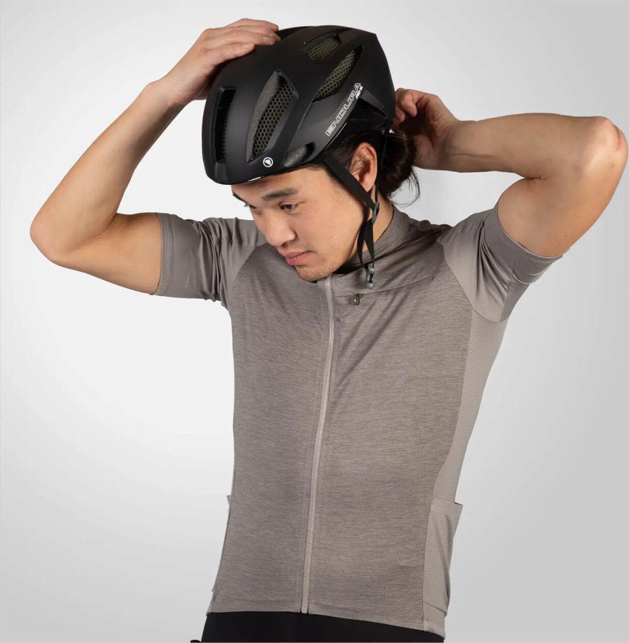 Maillot Manches Courtes Endura GV500 Reiver Gris 4/6