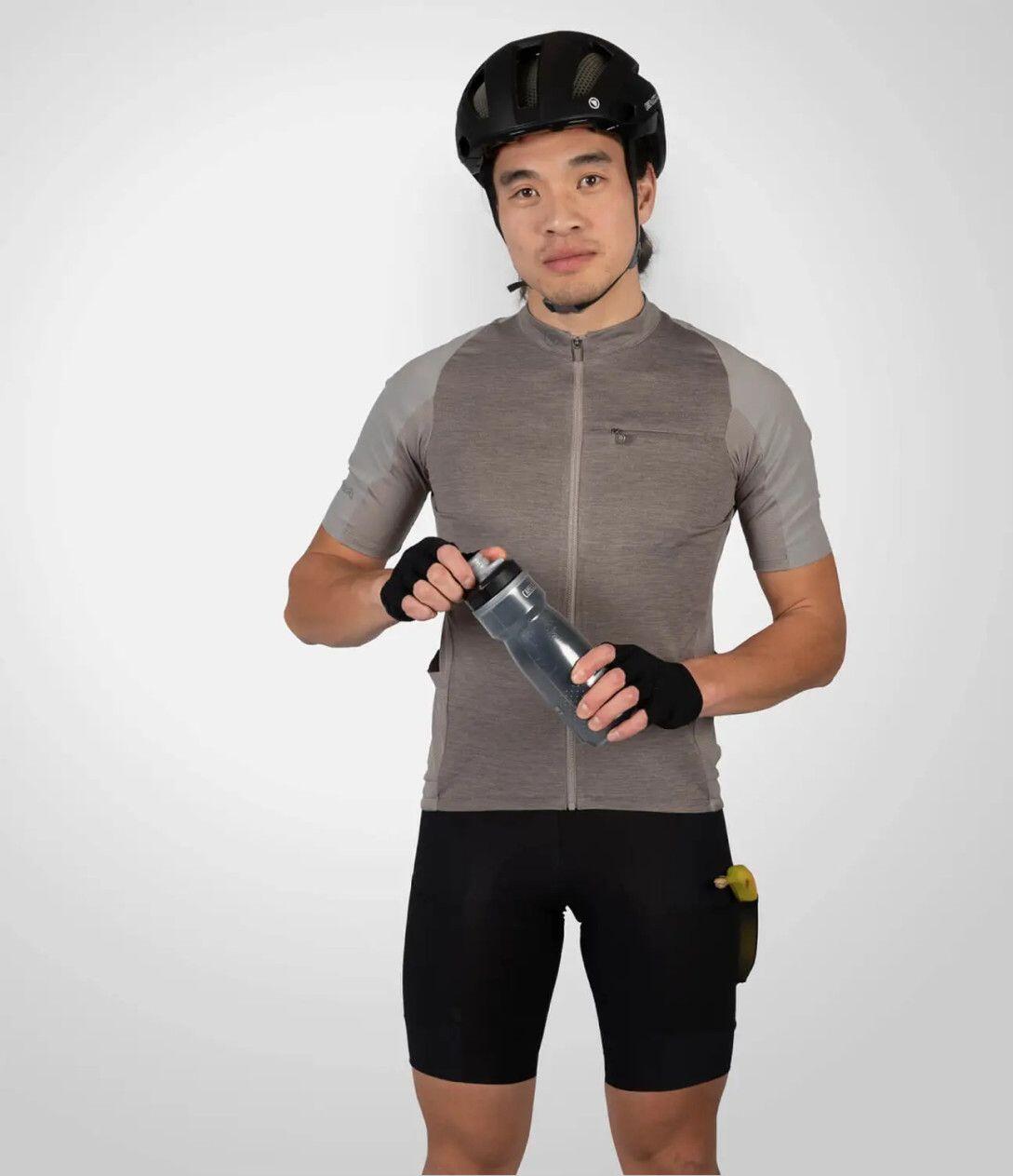 Maillot Manches Courtes Endura GV500 Reiver Gris 6/6