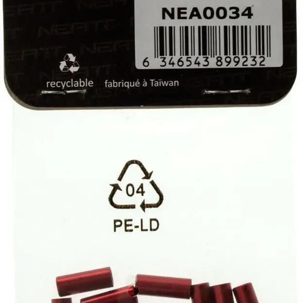 NEATT Aluminium Outer Gear Casing Caps - Red