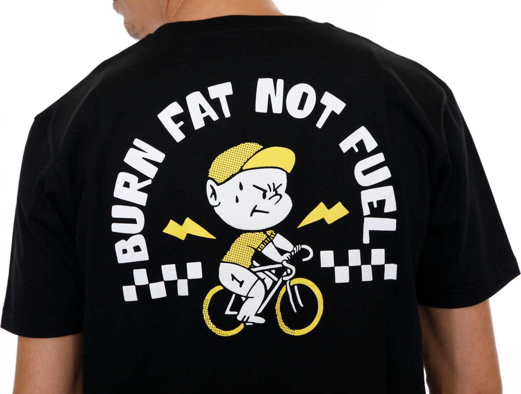 T-Shirt LeBram Burn Fat Not Fuel Noir 4/6