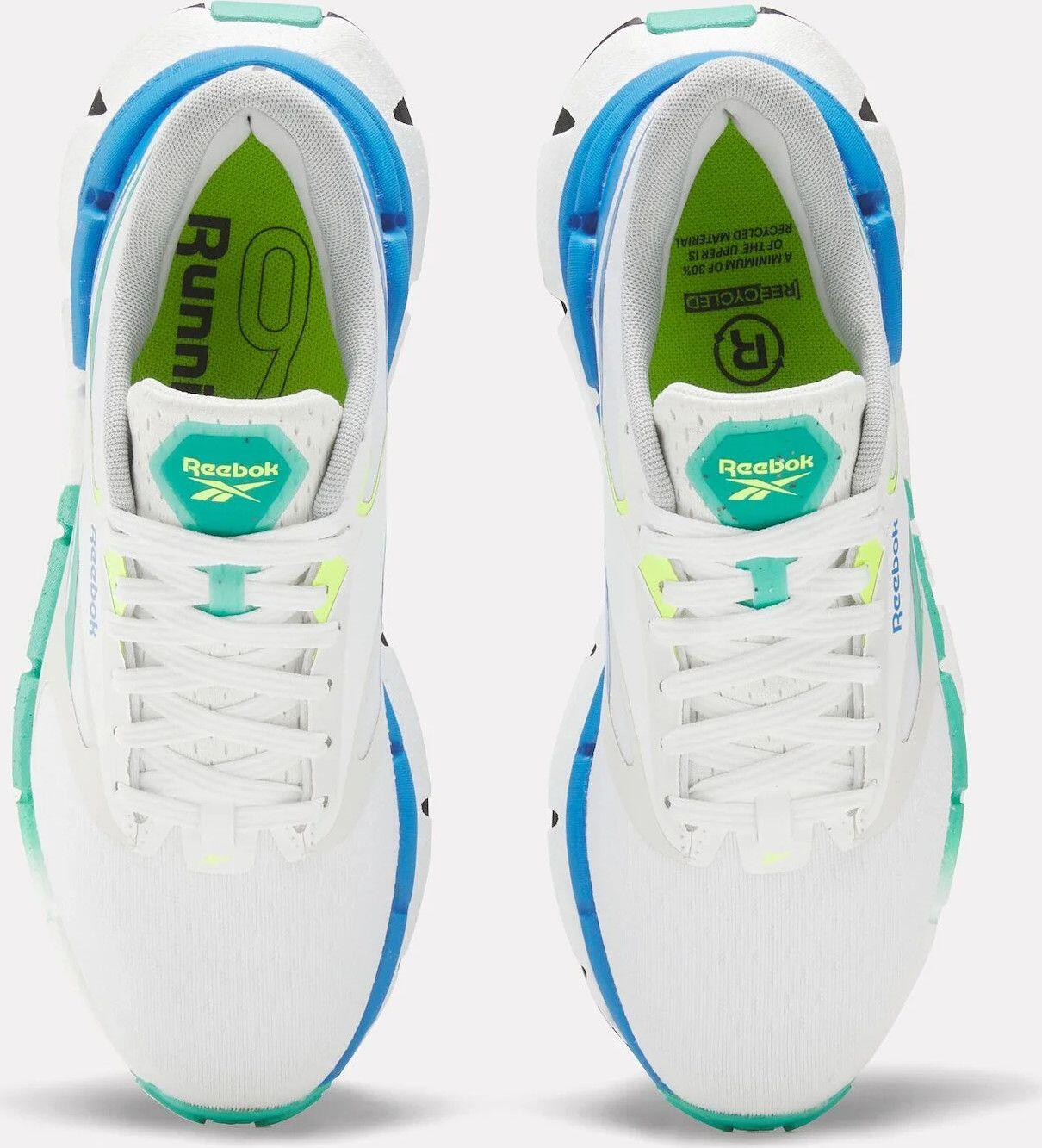 Zapatillas de running para mujer Reebok FloatZig Symmetros Blanco / Verde / Azul 5/7