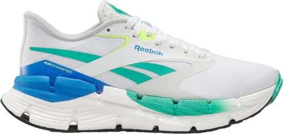 Chaussures Running Reebok FloatZig Symmetros Blanc/Vert/Bleu Femme