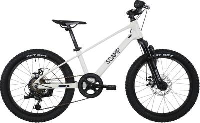Scamp TallFox Shimano Tourney 7V 20'' Bianco MTB semirigida per bambini