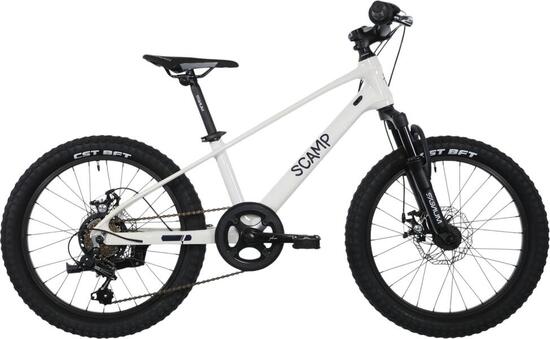 Scamp TallFox Shimano Tourney 7V 20'' Bianco MTB semirigida per bambini