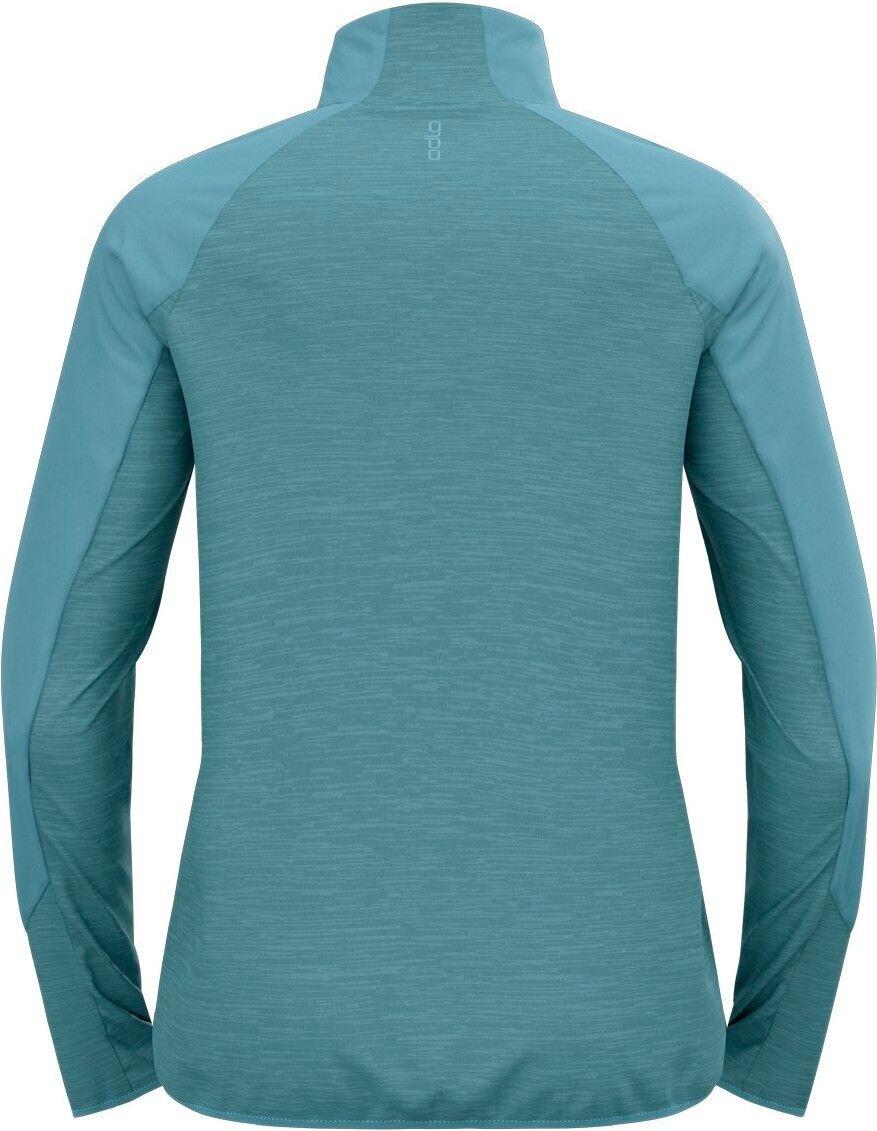 Veste Manches Longues Odlo Run Easy Warm Bleu Homme 2/7