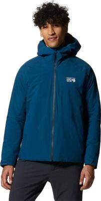 Mountain hardwear stretch ozonic waterproof jacket blue