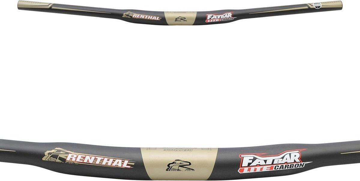 Renthal Fatbar Lite Carbon MTB Handlebar 31,8 mm 760 mm Black 3/7
