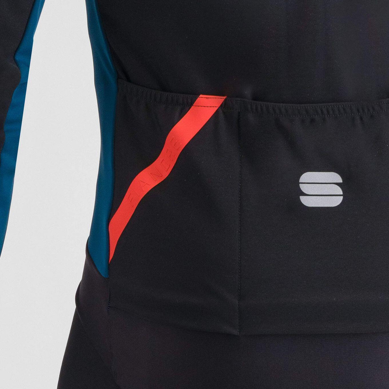 Heren Sportful Fiandre Pro Medium Long Sleeve Jas Blauw 5/7