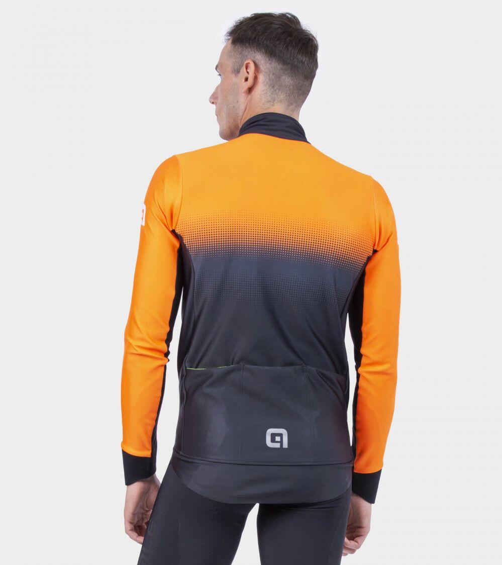Veste Manches Longues Alé Gradient Noir/Orange Fluo 2/7