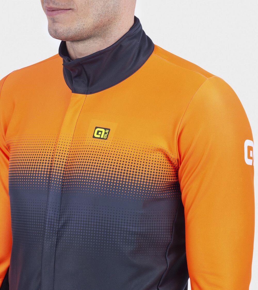 Veste Manches Longues Alé Gradient Noir/Orange Fluo 5/7