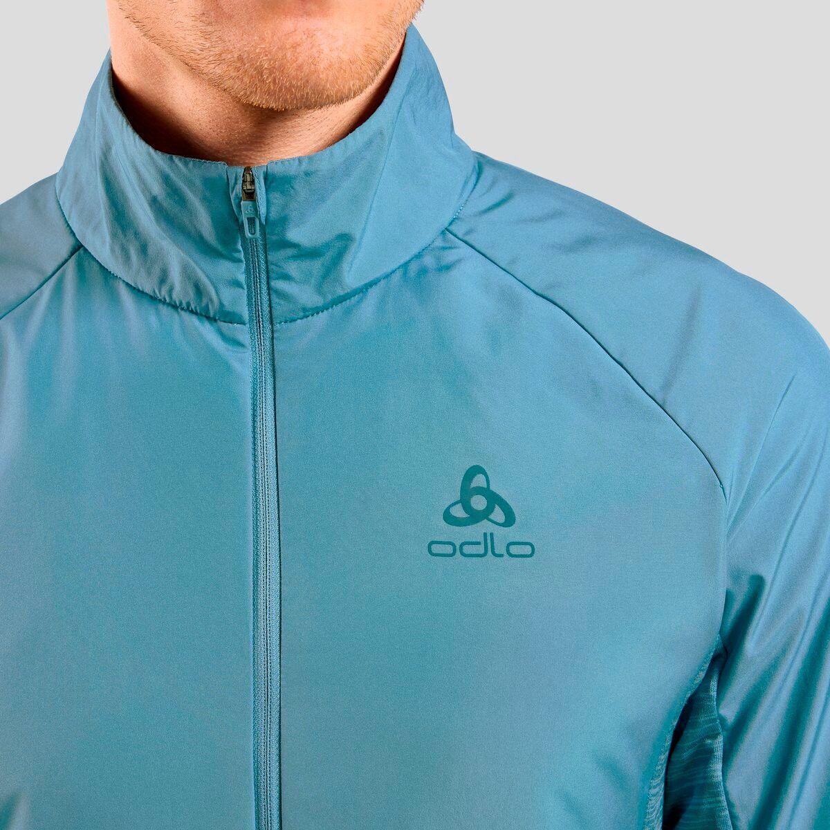 Veste Manches Longues Odlo Run Easy Warm Bleu Homme 6/7