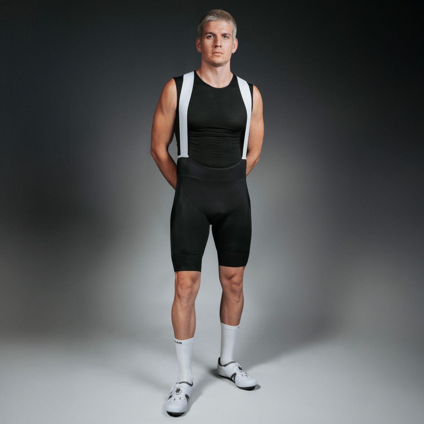Culotte corto con tirantes Gore-Wear Swiftride Negro para hombre 3/5