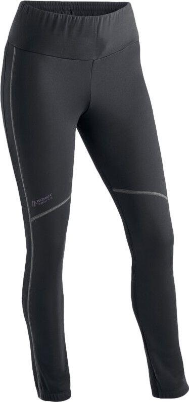 Maier Sports Telfstight 2.0W Da Tight Thermo Black Women's Regular Legging 1/3