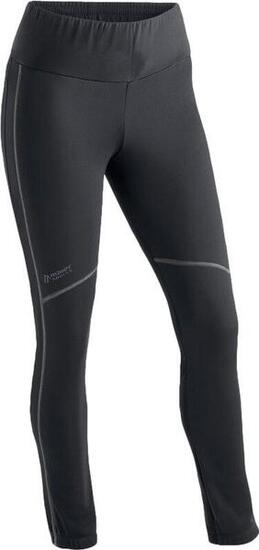 Legging Maier Sports Telfstight 2.0W Da Tight Thermo Schwarz Damen Regular