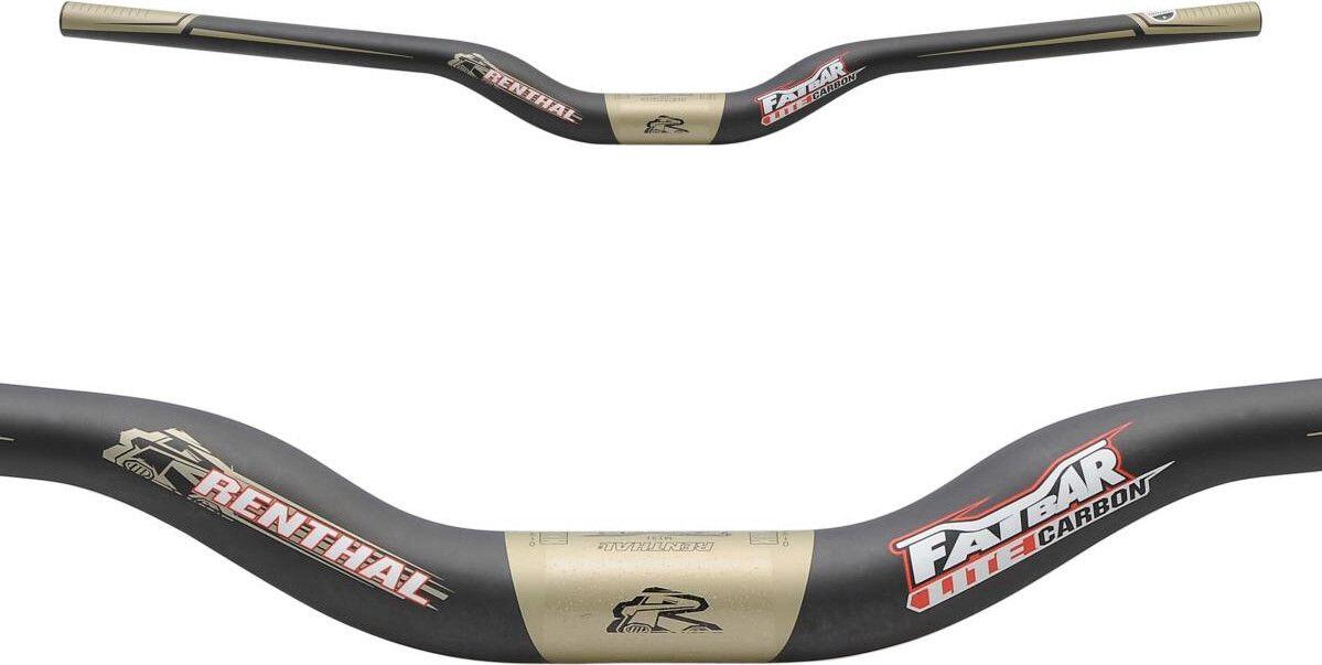 Renthal Fatbar Lite Carbon MTB Handlebar 31,8 mm 760 mm Black 6/7