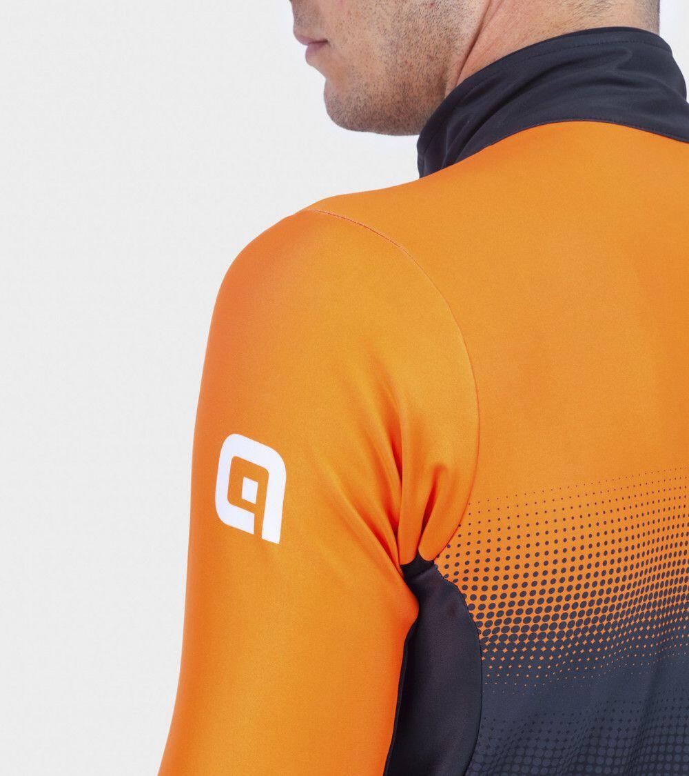 Veste Manches Longues Alé Gradient Noir/Orange Fluo 4/7