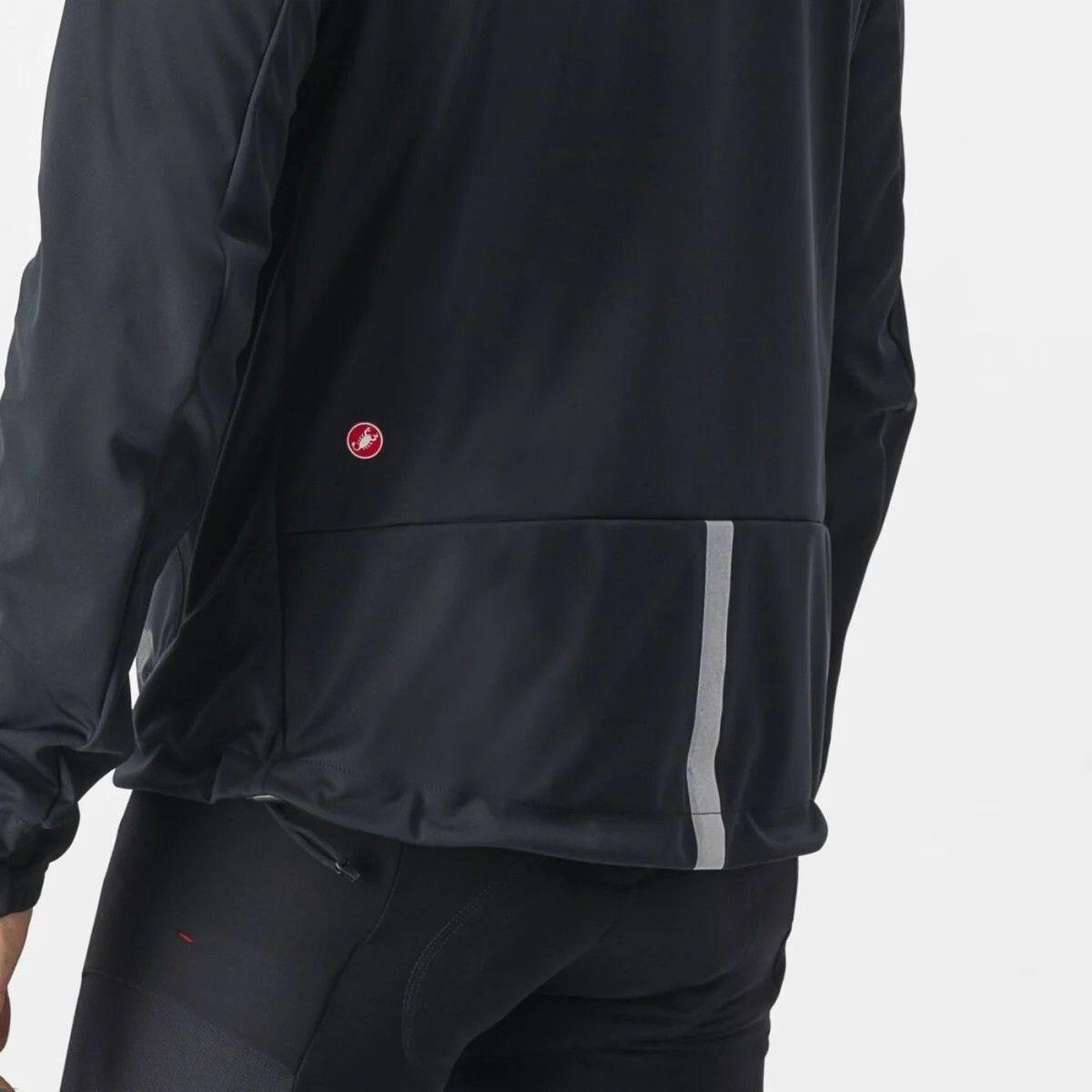 Castelli Trail Hoodie Giacca a maniche lunghe Nero 3/7