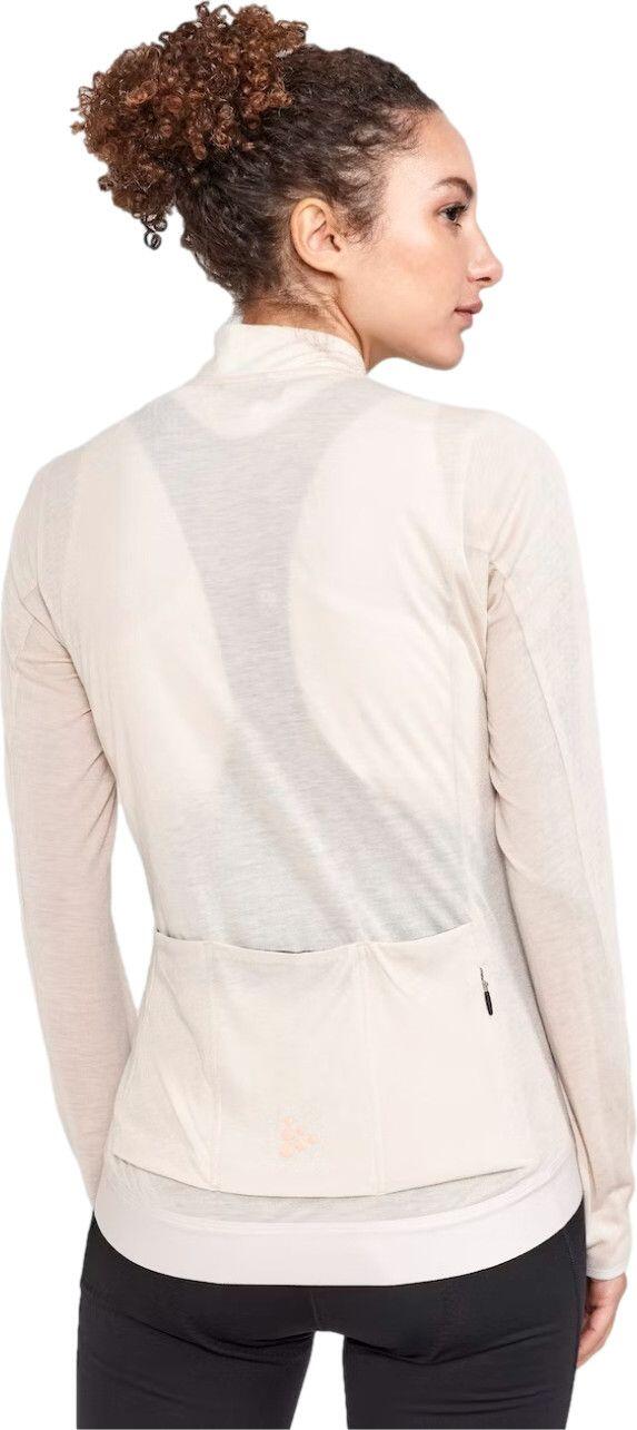 Maillot manches longues Craft Core Bike Essence Beige Femme 2/2