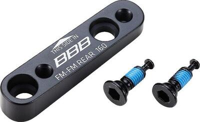 Bbb powermount fm-fm 140-160 mm achterrem adapter