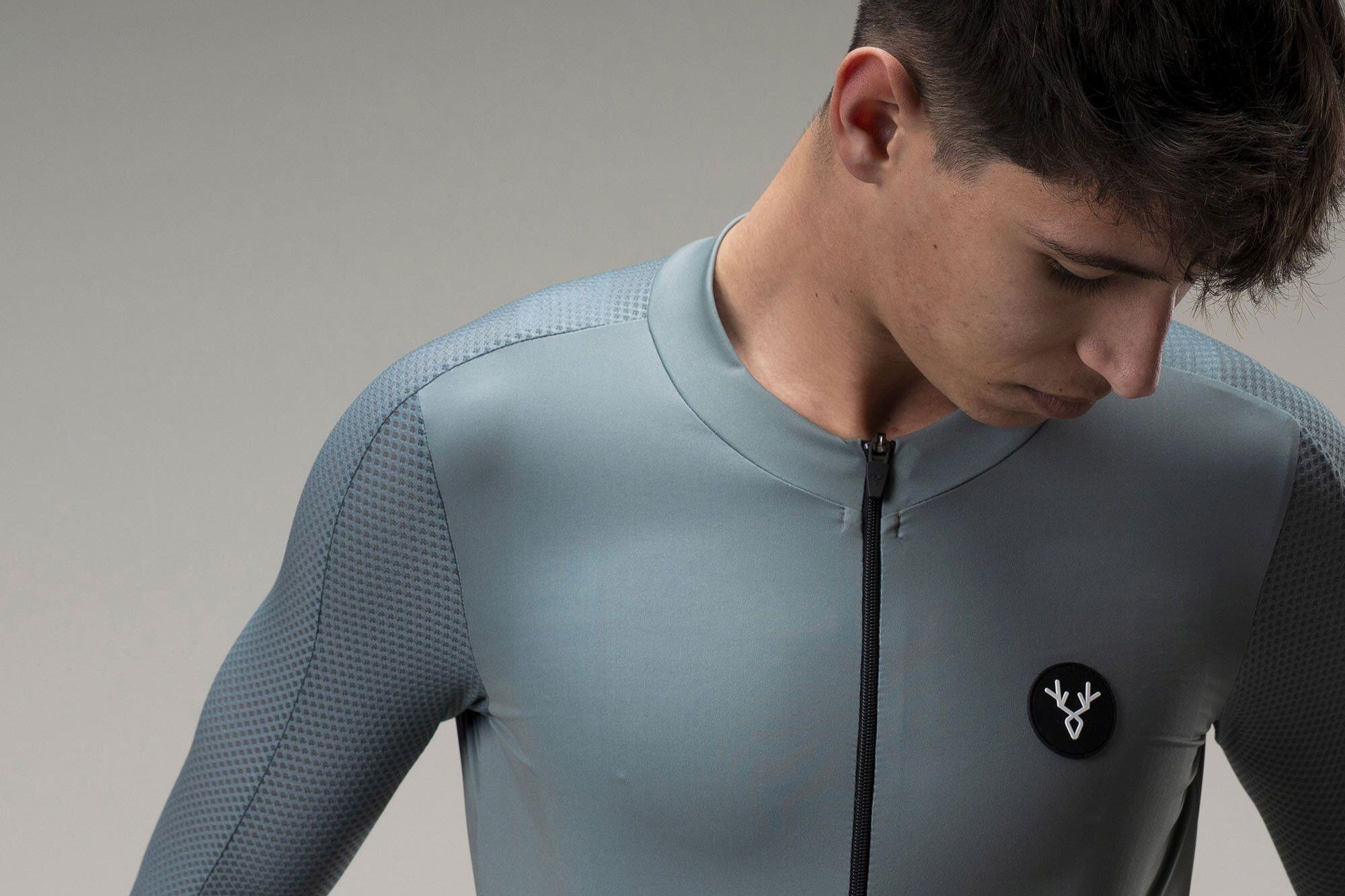 LeBram Turini Langarm Trikot Grün Khaki 3/7