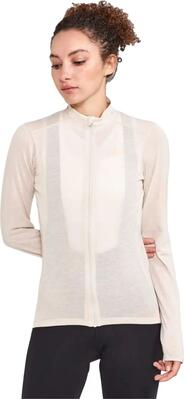Craft core bike essence women's beige long sleeve jersey