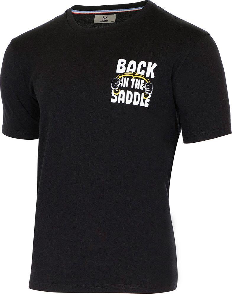 T-Shirt LeBram Back In The Saddle Noir 2/6