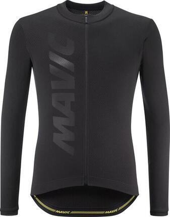 Mavic Aksium Langarmtrikot Schwarz.