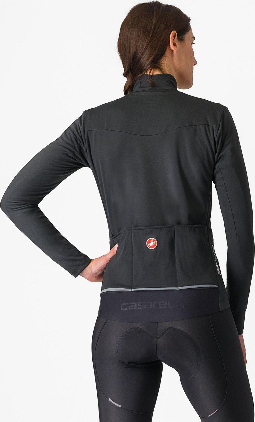 Castelli Perfetto Air Women's Long Sleeve Jacket Black 2/7