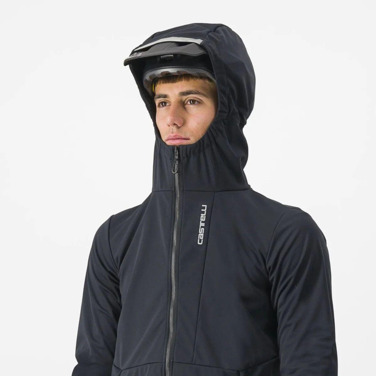 Castelli Trail Hoodie Giacca a maniche lunghe Nero 5/7