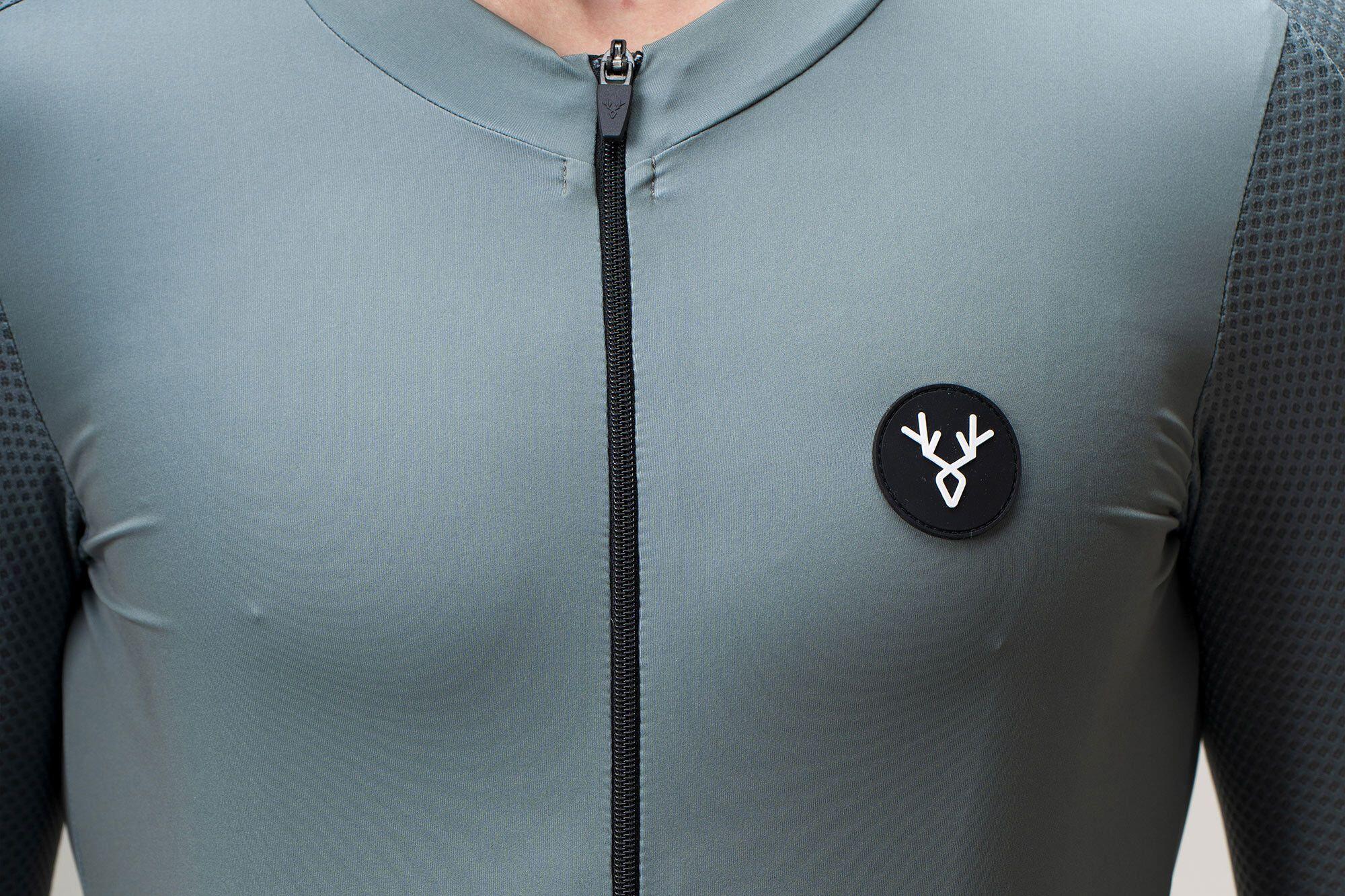 LeBram Turini Langarm Trikot Grün Khaki 5/7