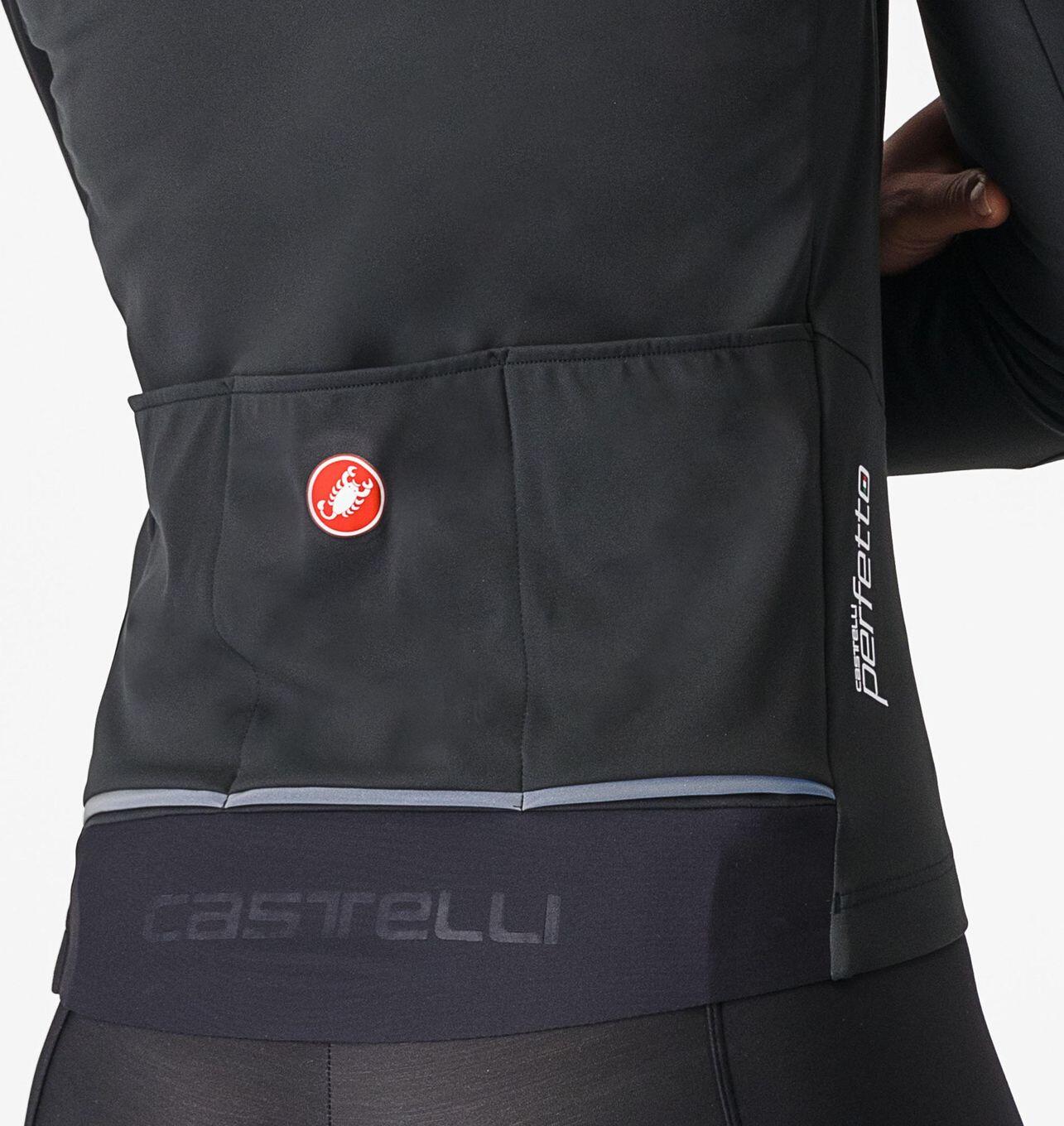 Castelli Perfetto Air Women's Long Sleeve Jacket Black 4/7
