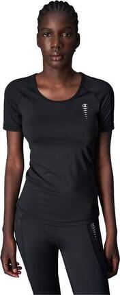 Kurzarmshirt für Damen Champion C-Tech Schwarz