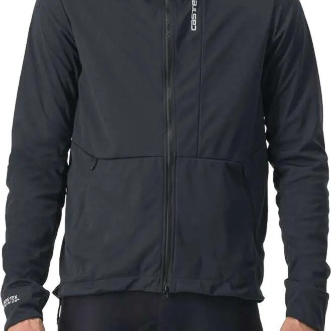 Castelli Trail Hoodie Long Sleeve Jacket Black