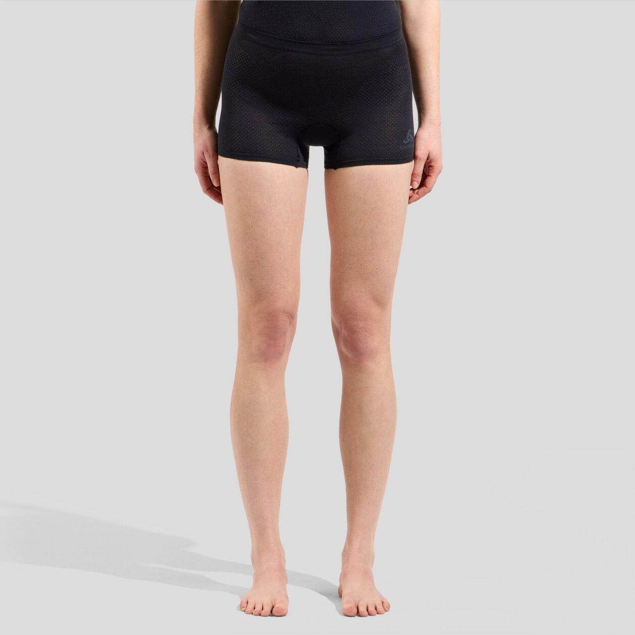 Boxer Femme Odlo Performance Wool 140 Seamless Noir 3/5