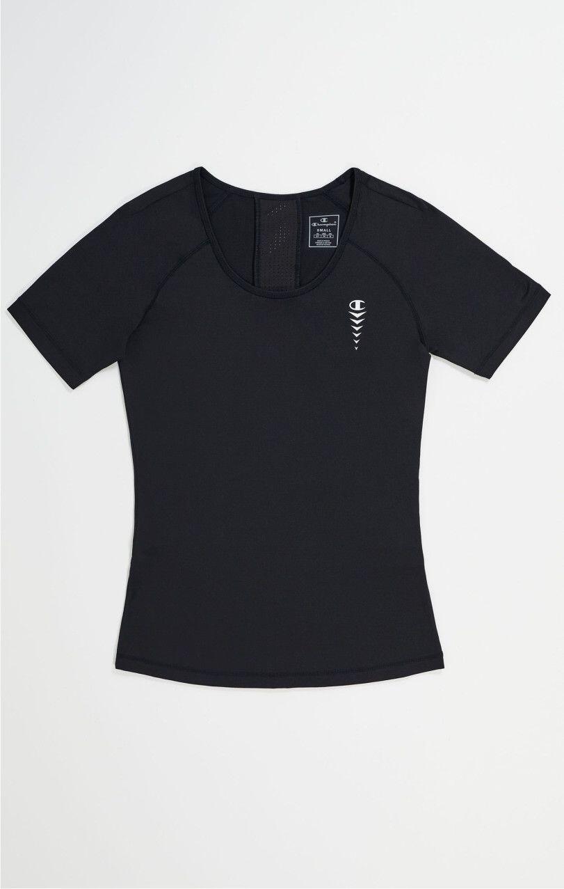 T-Shirt Running Champion C-Tech Noir Femme 4/4