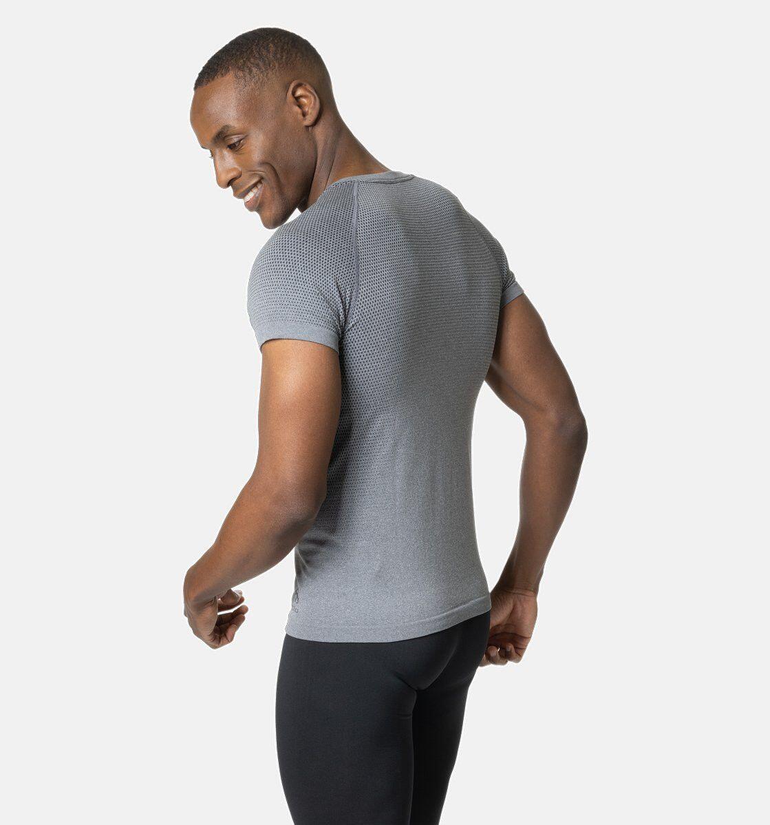 Maillot manches courtes Odlo Performance Light Eco Gris 2/6