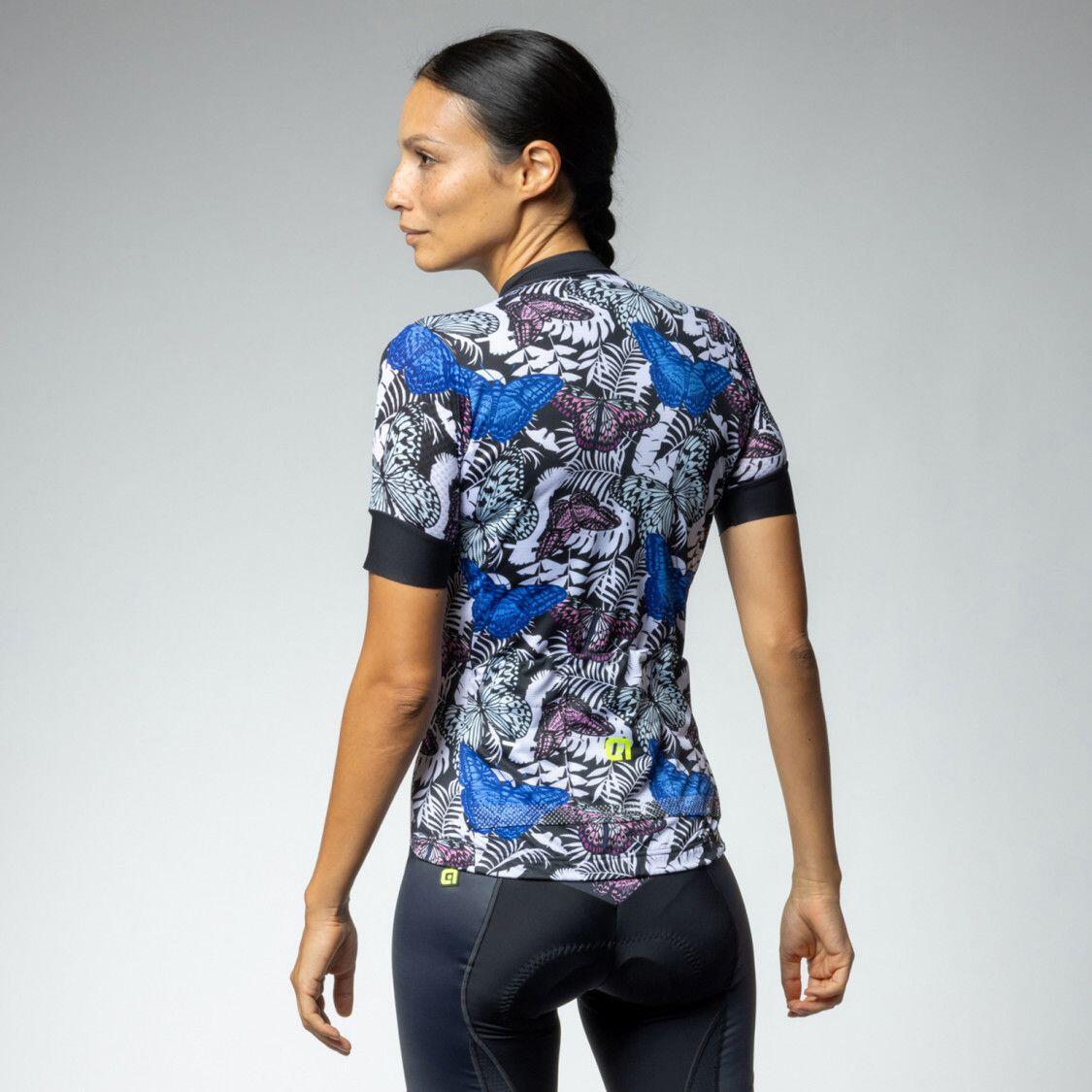 Maglia a manica corta Alé Vanessa Donna Blu/Nero 2/7