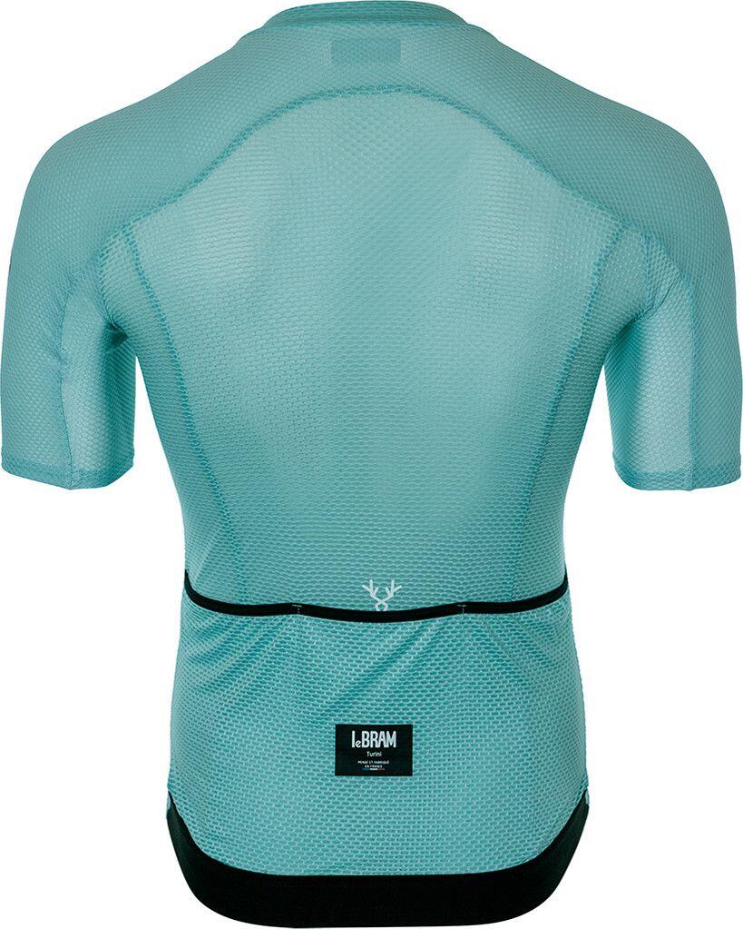 Maillot Manches Courtes LeBram Turini Ultralight Vert d'Eau 3/5